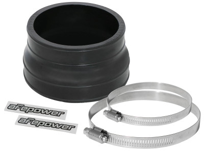 afe Magnum FORCE Intake Coupling Kit (3-7/8 IN ID to 3-1/2 IN ID x 2-1/4 IN L) Staight Black - 59-00029 Photo - Primary