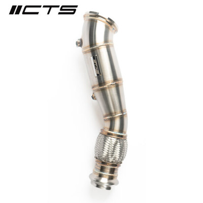 CTS Turbo BMW F2X/F3X/G20/G30 230i/330i/430i/530i & xDrive B46 High-Flow CAT - CTS-EXH-DP-0037-CAT