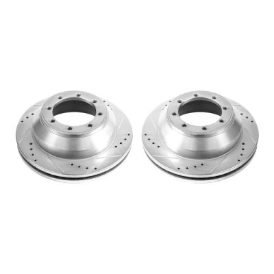 Power Stop 17-18 Ford E-450 Super Duty Rear Drilled & Slotted Rotor - Pair - AR85125XPR Photo - Primary
