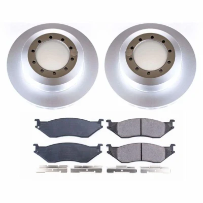 Power Stop 99-01 Ford F53 Rear Z17 Coated Brake Kit - CRK5184 Photo - Primary