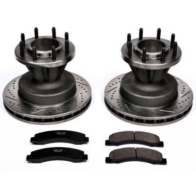 Power Stop 99-02 Ford F-350 Super Duty Front Z23 Evolution Brake Kit - K2907 Photo - Primary