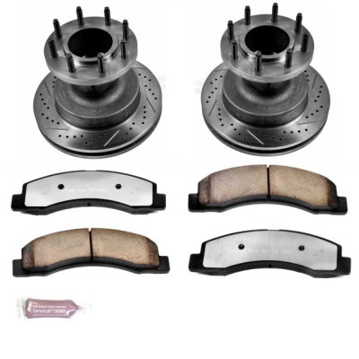 Power Stop 99-02 Ford F-350 Super Duty Front Z36 Truck & Tow Brake Kit - K2907-36 Photo - Primary