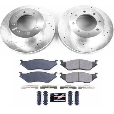 Power Stop 99-04 Ford F-550 Super Duty Front Z23 Evolution Brake Kit - K5185 Photo - Primary