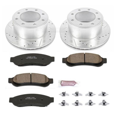 Power Stop 10-2012 Ford F-350 Super Duty Rear Z23 Evolution Brake Kit - K5578 Photo - Primary