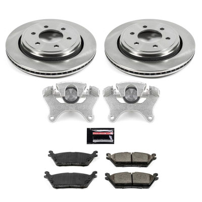 Power Stop 15-17 Ford F-150 Rear Autospecialty Kit w/Cals - KCOE6814 Photo - Primary