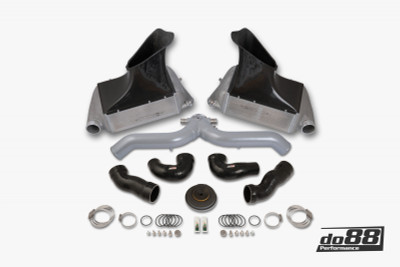 do88 10-12 Porsche 911 Turbo/Turbo S (997.2) BigPack Intercooler Kit w/Silver Pipe - BIG-130SI Photo - Primary