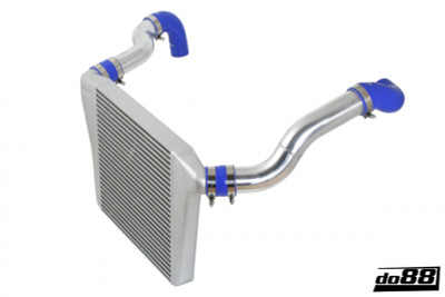 do88 81-98 Volvo 740/940 Turbo (63mm Throttle) BigPack Intercooler Kit w/Blue Hoses - BIG-740-B-63 Photo - Primary