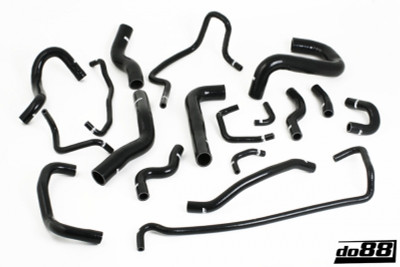 do88 06-15 Mazda MX-5 Miata 1.8L/2.0L (NC) Radiator Hoses - Black - DO88-KIT140S Photo - Primary
