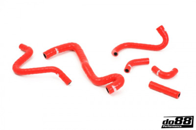 do88 SAAB 9-5 98-03 & 9-3 00-02 Crankcase Vent Hoses Red - DO88-KIT176R Photo - Primary