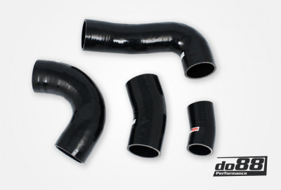 do88 Audi/Seat/Skoda/Volkswagen 1.8T/2.0T (MQB) Pressure Hoses - Black - DO88-KIT196S Photo - Primary