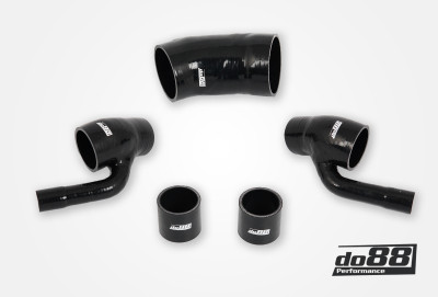 do88 00-02 Audi RS4 Quattro 2.7L BiTurbo (B5) Inlet Hose - Black - DO88-KIT226S Photo - Primary