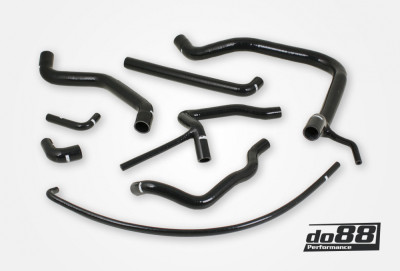 do88 SAAB 900 Turbo 16 84-93 Coolant Hoses Black - DO88-KIT50S Photo - Primary