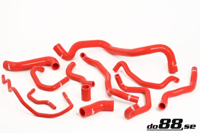 do88 Audi S3/TT/Seat Leon Cupra R 1.8T Coolant Hoses - Red - DO88-KIT78R Photo - Primary