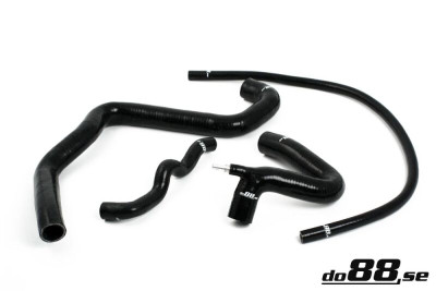 do88 Volvo S40/V40 2.0T/T4 98-04 Coolant Hoses Black - DO88-KIT7S Photo - Primary