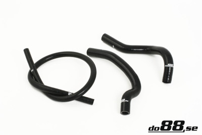 do88 Volvo 240 Turbo 79-84 Coolant Hoses Complement Black - DO88-KIT88S Photo - Primary