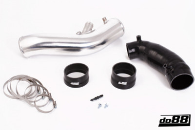 do88 SAAB 9-3 2.8T V6 06-11 Inlet Pipe w/Black Hoses - IR-100S Photo - Primary