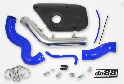 do88 Volvo S60 V60 V70 T6 Inlet Pipe Blue Hoses Plastic cover - IR-120-PE-B Photo - Primary