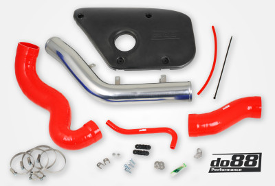 do88 Volvo S60 V60 V70 T6 Inlet Pipe Red Hoses Plastic cover - IR-120-PE-R Photo - Primary