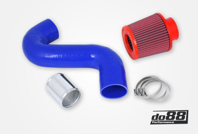 do88 SAAB 9-3 T7 99-02 Cold Air Filter Relocation Kit Blue - IR-SAAB9-3B Photo - Primary