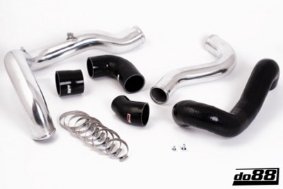 do88 SAAB 9-3 2.8T V6 06-11 Pressure Pipes w/Black Hoses - TR-110S Photo - Primary