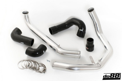 do88 SAAB 9-3 2.0T 2003- OEM Intercooler Pressure Pipes w/Black Hoses - TR-120S-OEM Photo - Primary