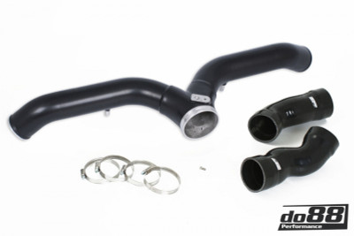 do88 Porsche 997.1 Turbo Y-Pipe Black for OEM Intercooler - TR-140SV-OEM Photo - Primary