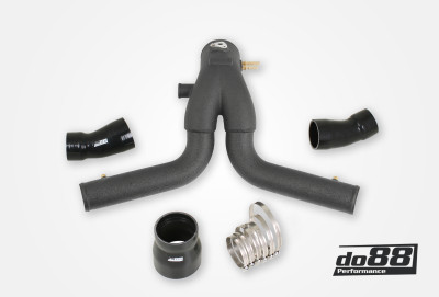 do88 Porsche 911 Turbo (991.1) 13-15 Y-Pipe Black for OEM Intercooler - TR-200SV-OEM-1 Photo - Primary