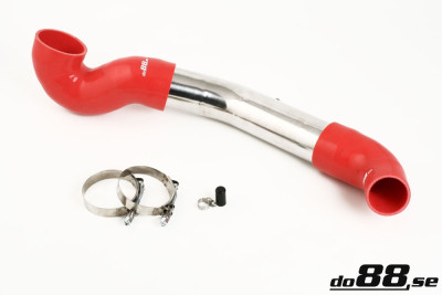 do88 Volvo S60R V70R 04-07 Lower Intercooler Pipe Red - TR-X70R-UD-R Photo - Primary
