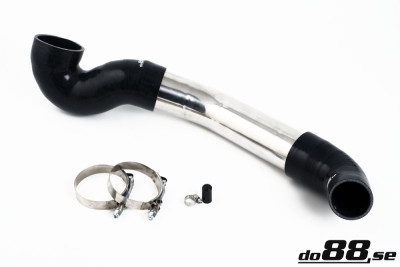 do88 Volvo S60R V70R 04-07 Lower Intercooler Pipe Black - TR-X70R-UD-S Photo - Primary