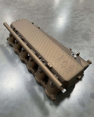 CSF Toyota A90/A91 Supra/ BMW G-Series B58 Charge-Air Cooler Manifold - Techna Bronze - 8200TB Photo - Primary