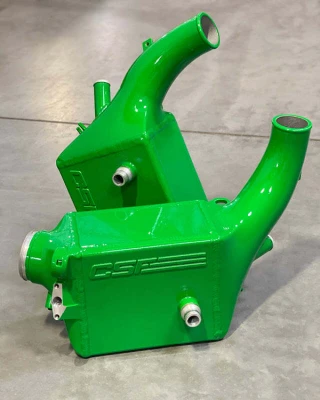 CSF 2014+ BMW X5M (F95) / X6M (F96) / XM (G09) Charge-Air-Cooler - Java Green - 8315JG Photo - Primary