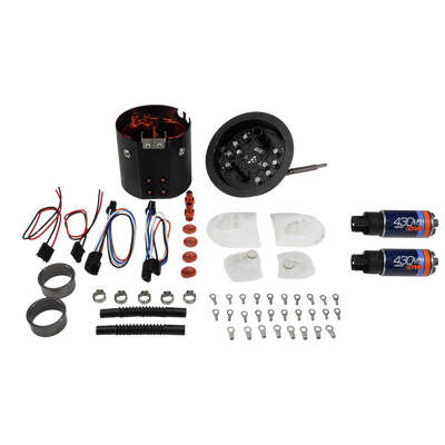 DeatschWerks 06-13 BMW E9X/E8X X2 Dual Pump Module w/ Dual DW430 Fuel Pumps - 9-437-7071 Photo - Primary