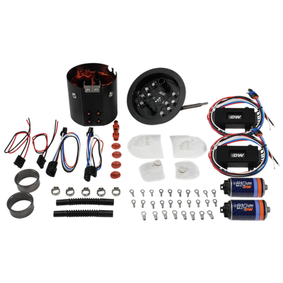 DeatschWerks 06-13 BMW E9X/E8X X2 Dual Pump Module w/ Dual DW810 Brushless Fuel Pumps - 9-811-7071 Photo - Primary