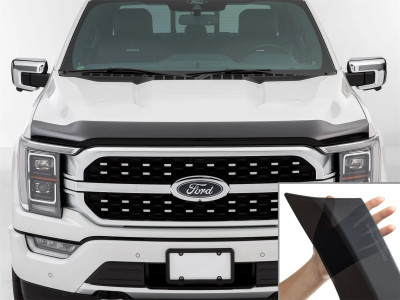 WeatherTech 21-26 Ford F-150 Hood Skin Protector - Black - 55194IM Photo - Primary