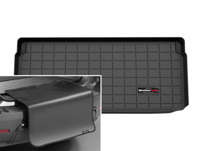 WeatherTech 25-25 MINI Hardtop 2 door Behind 3rd Row Cargo Liner w/Bumper Protector - Black - 401792SK Photo - Primary