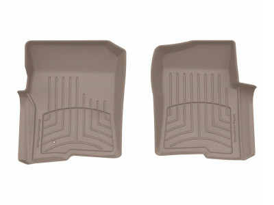 WeatherTech 05-08 Ford F-150 1st Row Front FloorLiner HP - Tan - 450051IM Photo - Primary