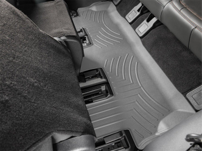 WeatherTech 25-26 Ford Expedition 2nd Row Rear FloorLiner 2pc - Black - 4619483 Photo - Primary