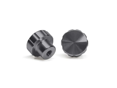 WeatherTech Colored Billet Knobs-Graphite - 8ACFBK2DG Photo - Primary