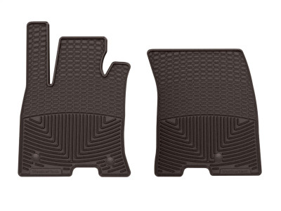 WeatherTech 22-26 Ford Maverick Hybrid 1st Row Front All-Weather Floor Mats - Cocoa - W684CO Photo - Primary