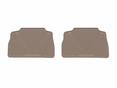 WeatherTech 20-26 BMW X6 40i 2nd Row Rear All-Weather Floor Mats - Tan - W690TN Photo - Primary