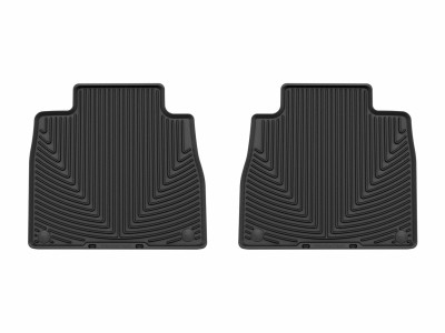 WeatherTech 20-25 Mercedes-Benz AMG GLS 63 SUV 2nd Row Rear All-Weather Floor Mats - Black - W691 Photo - Primary