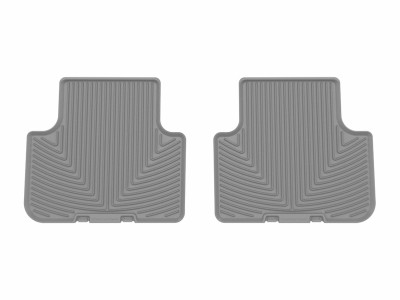 WeatherTech 17-25 Audi Q7 2nd Row Rear All-Weather Floor Mats - Grey - W692GR Photo - Primary