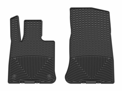 WeatherTech 24-26 Mercedes-Benz AMG GLC 43 Coupe 1st Row Front All-Weather Floor Mats 2pc - Black - W700 Photo - Primary