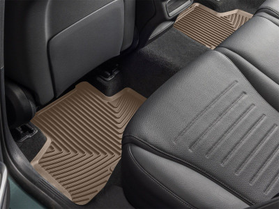 WeatherTech 24-26 Mercedes-Benz AMG GLC 43 Coupe 2nd Row Rear All-Weather Floor Mats - Tan - W701TN Photo - Primary