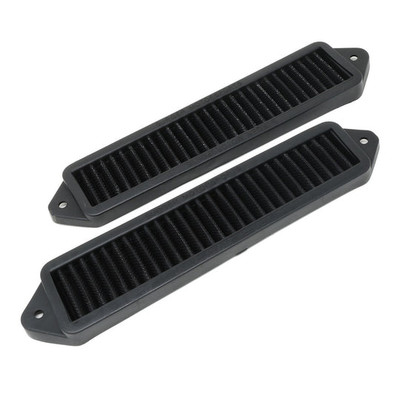 BMS Cowl Filters for BMW E9x E8x & X1 - Black - BMS-COWL-FILTE90