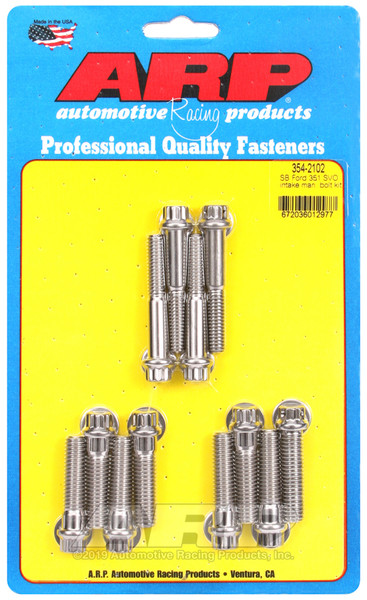 ARP SB Ford 351 SVO Intake Manifold Bolt Kit - 354-2102 Photo - Primary
