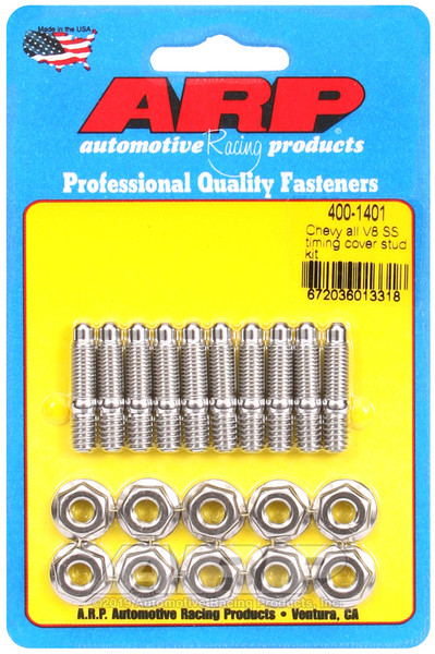 ARP Chevy All V8 SS Timing Cover Stud Kit - 400-1401 Photo - Primary