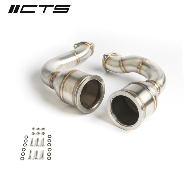 CTS TURBO AUDI SQ7/SQ8/RSQ8/ LAMBORGHINI URUS RACE DOWNPIPES - CTS-EXH-DP-0048