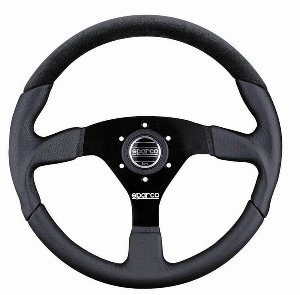 Sparco Steering Wheel L505 Lap 5 Blk/Blk/Blk - 015TL522TUV Photo - Primary