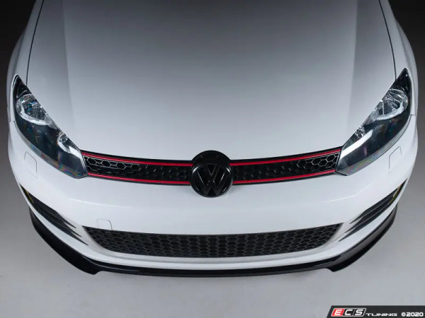 VW MK6 GTI Front Lip Spoiler - Gloss Black - ES#4001264
